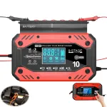 Automaatne 12V/24V 10A akulaadija taastamisfunktsiooniga