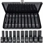 Padrunv&otilde;tmete komplekt Majster Pro Hex 1/2", 20 tk, 10-19 mm
