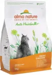 Kuiv kassitoit Almo Nature karvapallide vastu kanaga, 2 kg
