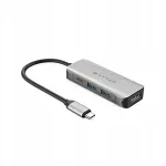 HyperDrive 4-in-1 USB-C jagaja s&uuml;learvutitele, mudel HD41-GL