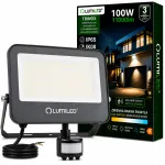 LED halogeenne prožektor 100W CCT IP65 liikumisanduriga