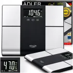 Elektronilised vannitoa kaalud 225 kg Smart Muscle BMI klaaspinnaga