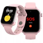 Kiano Watch Alpha Kid laste nutikas kell, roosa, GPS, 4G LTE