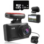 Esi- ja tagakaamera GPS ULTRA HD 4K videoCAR D510 salvestusseade
