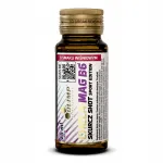 Toidulisand OLIMP CHELA-MAG B6 SHOT CONTRACTION 25ml, magneesiumbisglitsinaat, kaalium, vitamiin B6
