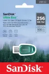 SanDisk Ultra Eco 256GB USB 3.2 m&auml;lupulk, roheline