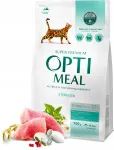 OptiMeal kuivtoit steriliseeritud kassidele kalkuni- ja kaerahelvestega, 700 g