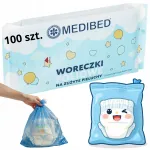 L&otilde;hnastatud MEDIBED kotikesed kasutatud m&auml;hkmetele, 100 tk
