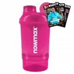 Shaker nowmax WAVE NANO 300 + 150 ml roosa s&otilde;elaga