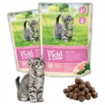 Kassipoegade kuivtoit FIELD KITTEN Sam's Field kanaga, 2&times;400 g