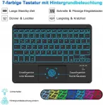 Juhtmevaba QWERTZ klaviatuur Bluetoothiga, saksa klaviatuuri paigutus
