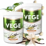 Sojavalkude isolaad ActivLab VEGE PROTEIN, vanilje maitsega, 2 x 500 g, suhkruta
