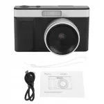 Retro digitaalne fotokaamera 48MP 1080P fotodele ja vlogimiseks