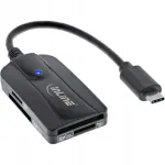 Kaardilugeja InLine 66772C USB-C, must