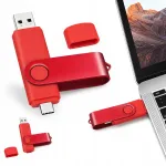 USB m&auml;lupulk 512GB, USB 2.0, USB-A ja USB-C, 30 MB/s