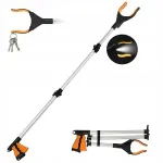 Magneti ja lambiga haarats, 110 cm, metallist