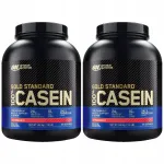 OPTIMUM NUTRITION Gold Standard Casein valgupulber 1820 g vaarika maitsega, 2 pakki