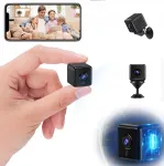 Sisemine valvekaamera MINI HD, WiFi, 150&deg; lai vaatenurk