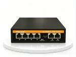 6-pordiline 100Mbps POE l&uuml;liti TCE-PS4306N6, 65W