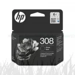 HP Nr.308 must tindikassett, 160 lk, sobib Envy 6110e, 6120e (7FP21UE)
