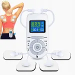 MASSAGER TENS EMS lihaste ja n&auml;rvide elektrostimulaator komplekt