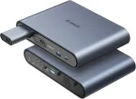 USB-C dokk 10in1 kahe HDMI 4K, kahe SSD M.2, PD 60W