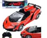 RC sportauto 1:18 puldiga juhtimine ja LED-tuledega