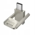 USB m&auml;lupulk Hoco UD17, 64 GB, USB 3.0 / USB-C, nikeldatud