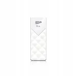 USB m&auml;lupulk Silicon Power Ultima U03 8 GB, valge, USB 2.0