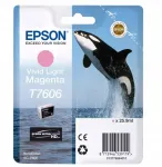 Tindikassett Epson T7606, heleroosa
