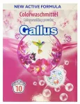 GALLUS pesupulber v&auml;rvilistele riietele, 10 pesukorda, 650 g