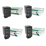 Lexmark CS720, CX725 CMYK XL toonerkassettide komplekt, 4 tk