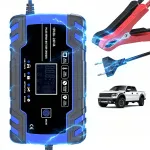 Aku laadija LCD-ga, 12V/24V, 8A, mikroprotsessoriga