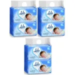 Niisked salvr&auml;tikud beebidele LULA pantenooliga, 72 tk, 12 pk