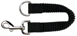 Koera rihma amortisaator Trixie, must, S-M, 15 mm x 21 cm