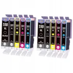 CANON PIXMA MG5550/MG5650/IP7250 XXL tindikassetid, 10 tk