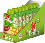 Kubuś Baby lastep&uuml;ree &otilde;una, porgandi ja mango maitsega, 9 x 100 g