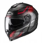 Motojuhi kiiver HJC C70 Lantic must/punane, S suurus