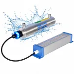 TMA D2 UV veesterilisaator 0,75 m&sup3;/h, bakteritsiidne lamp