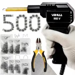 Plastiku keevitusklamber, 500 klambrit, 960V