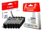 CANON PGI-580/CLI-581 CMYK + Photo Blue kassetid, sobivad TS8350, TS9150