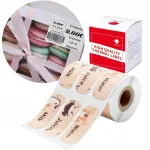 Liimetiketid 35x15 mm loomade mustritega, sobivad Phomemo M110 M122 M220