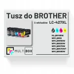 Tindikassetid BROTHER LC-427XL, 5 tk., MFC-J5955DW / MFC-J6955DW