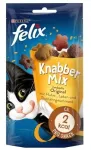 Felix Knabber Mix Original kassimaitse, 60 g, kana, maksade ja kalkunilihaga