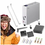 Elektriline k&uuml;ttekeha NOGEN 1000W, mobiilne, energias&auml;&auml;stlik, kuni 18 m&sup2; ruumidele