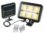 LED v&auml;lihalogeenprožektor p&auml;ikesepatarei ja liikumisanduriga