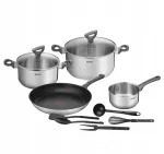 TEFAL Daily Cook roostevabast terasest potil ja pannikomplekt induktsioonile, 11-osaline