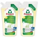 Frosch Lemon &ouml;koloogiline n&otilde;ude pesuvahend, 2 x 1 l