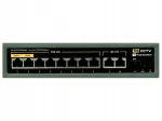 PoE l&uuml;liti kaameratele, 8 PoE, 2 uplink, 1 SFP, 120W