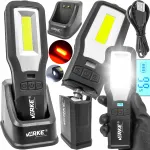 Laetav LED COB t&ouml;&ouml;koha lamp aluse ja USB konksuga